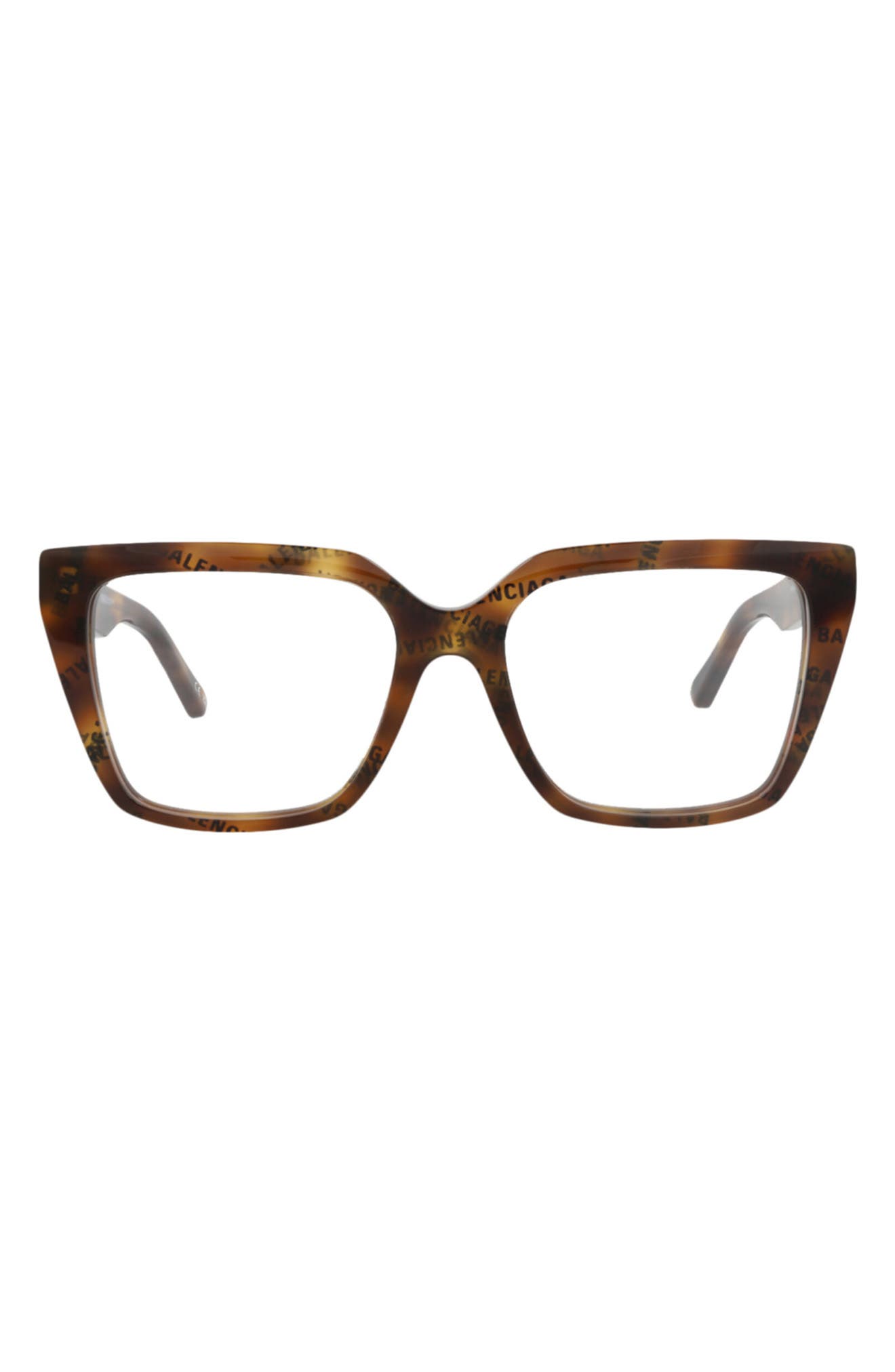 Balenciaga 53mm Rectangular Optical Glasses