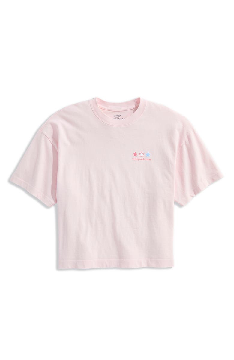 vineyard vines Boxy Graphic T-Shirt, Main, color, Pink Drink