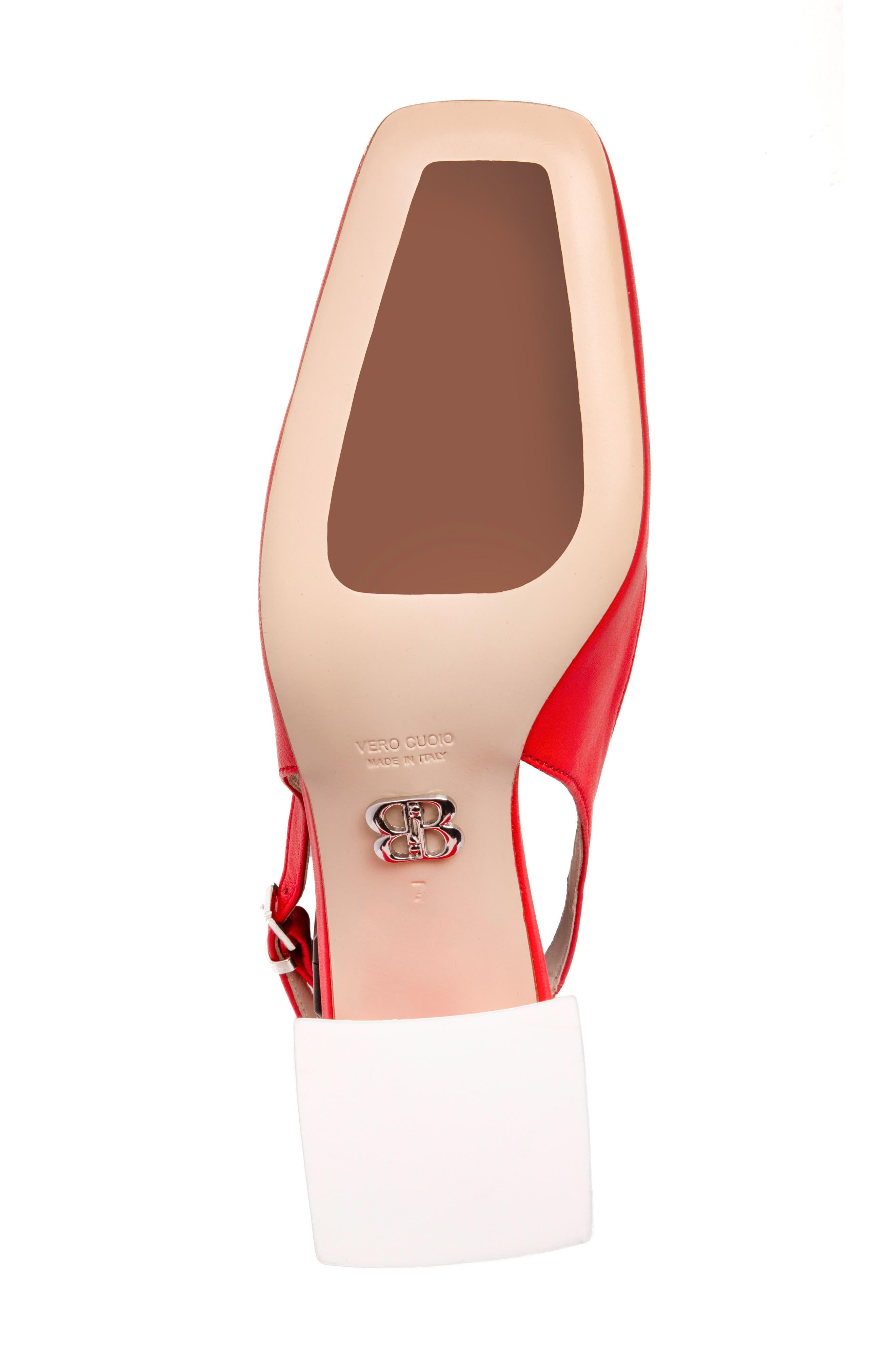 BEAUTIISOLES Duchess Slingback Pump, Alternate, color, Red