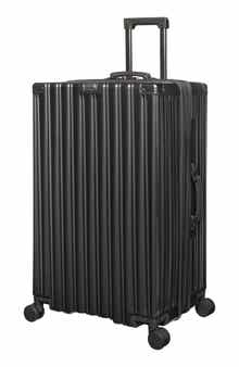 Fast Track Expandable Hardside Checked Spinner Suitcase