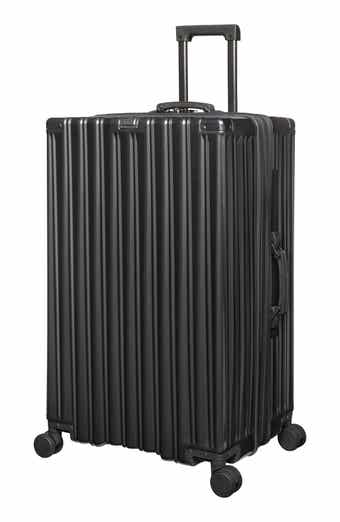Fast Track Expandable Hardside Checked Spinner Suitcase