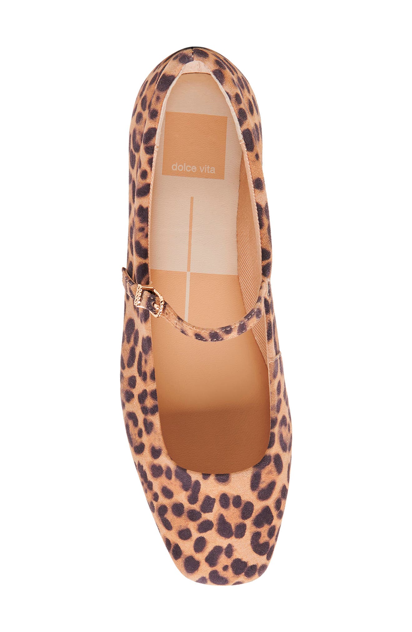 Dolce Vita Reyes Mary Jane, Alternate, color, Dark Leopard Suede