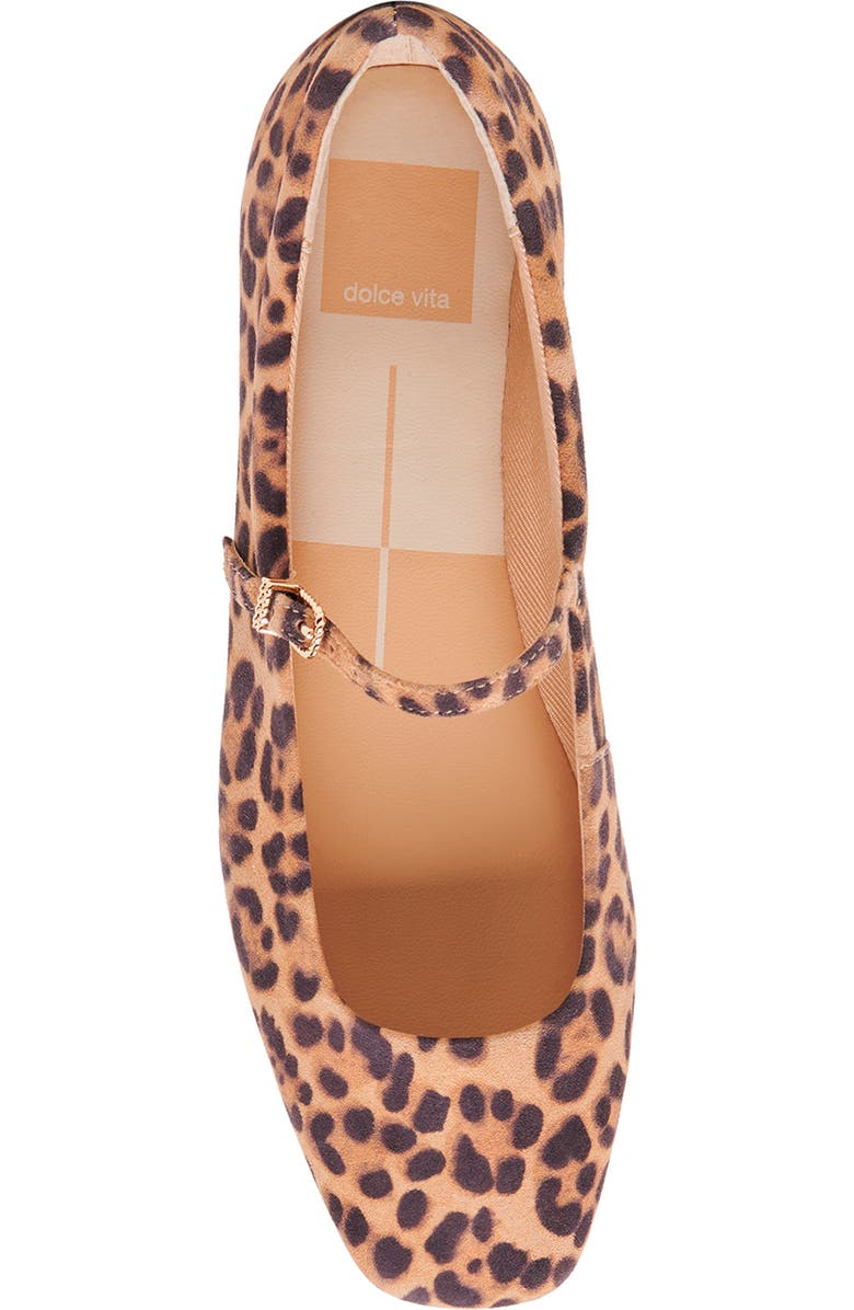 Dolce Vita Reyes Mary Jane, Alternate, color, Dark Leopard Suede
