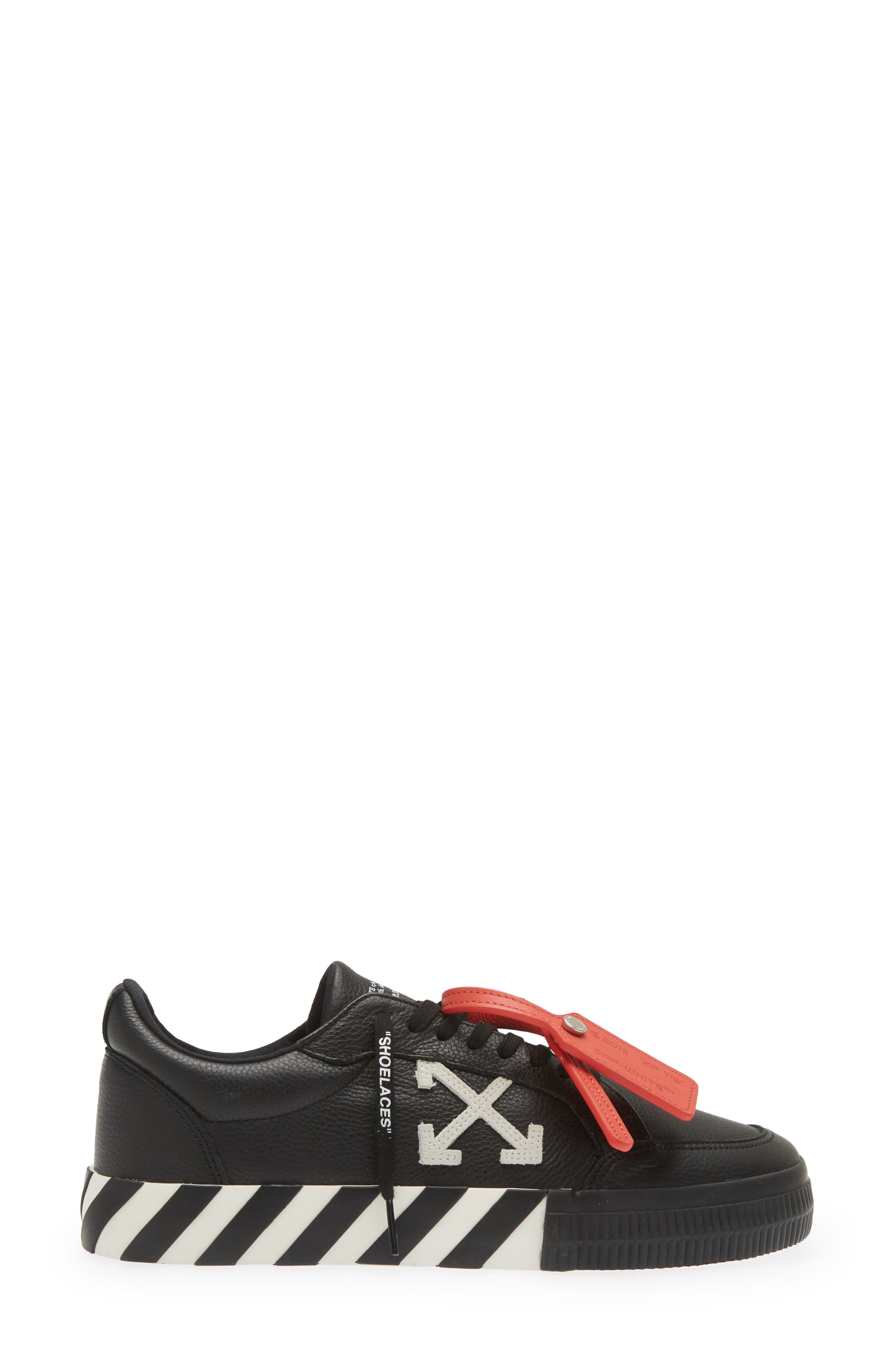 Off-White Vulcanized Low Top Sneaker, Alternate, color, 