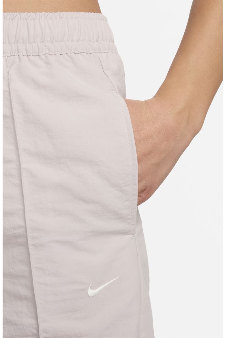 Sportswear Everything Wovens Mid-Rise Open-Hem Pants, Alternate, color, PLATINUM VIOLET/ SAIL