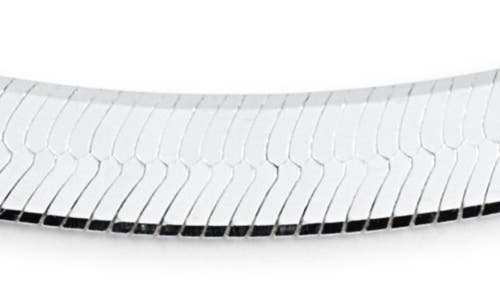 Child Of Wild Ella Herringbone Chain Bracelet In Silver