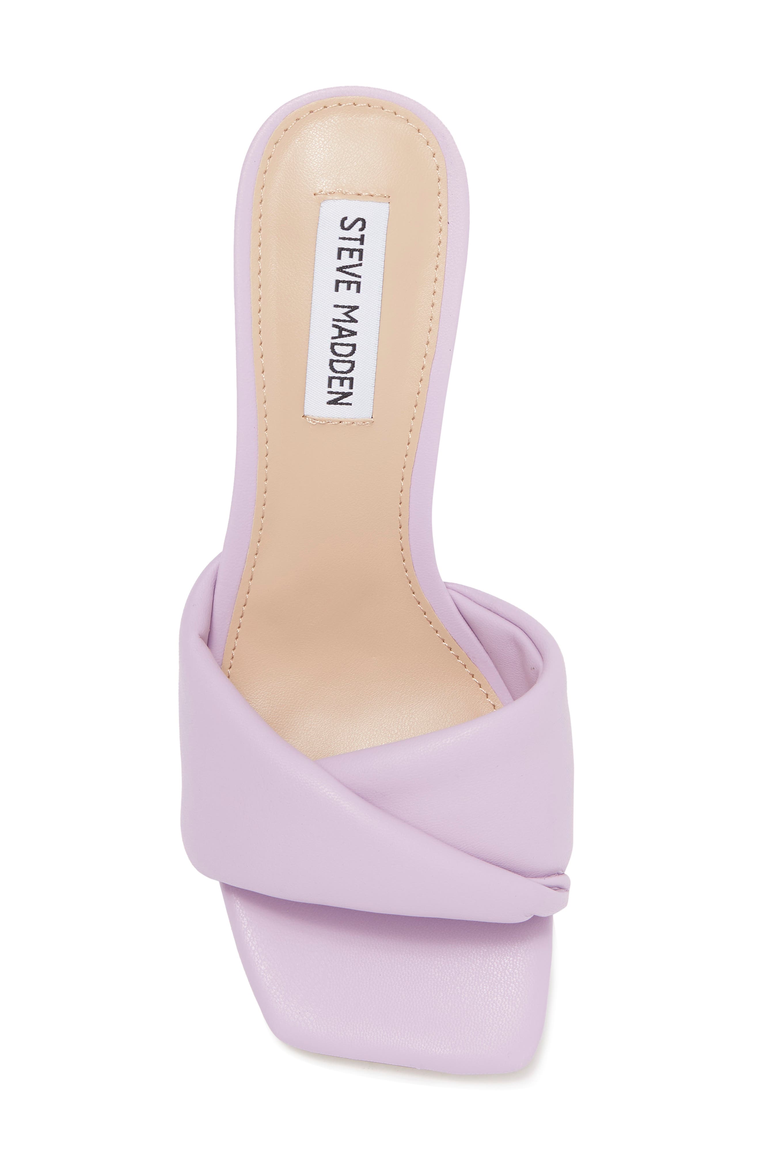 Sway Heeled Slide Sandal, Alternate, color, LILAC PU