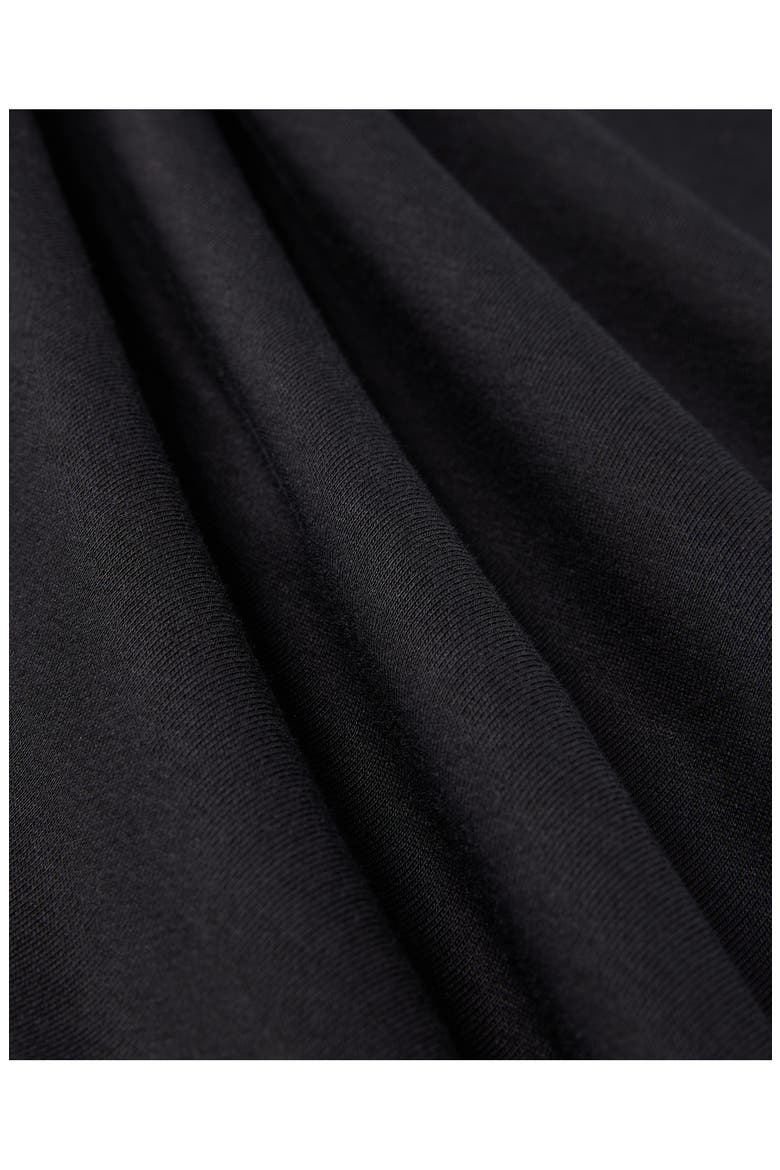 Dayton Half Zip Pullover, Alternate, color, BLACK