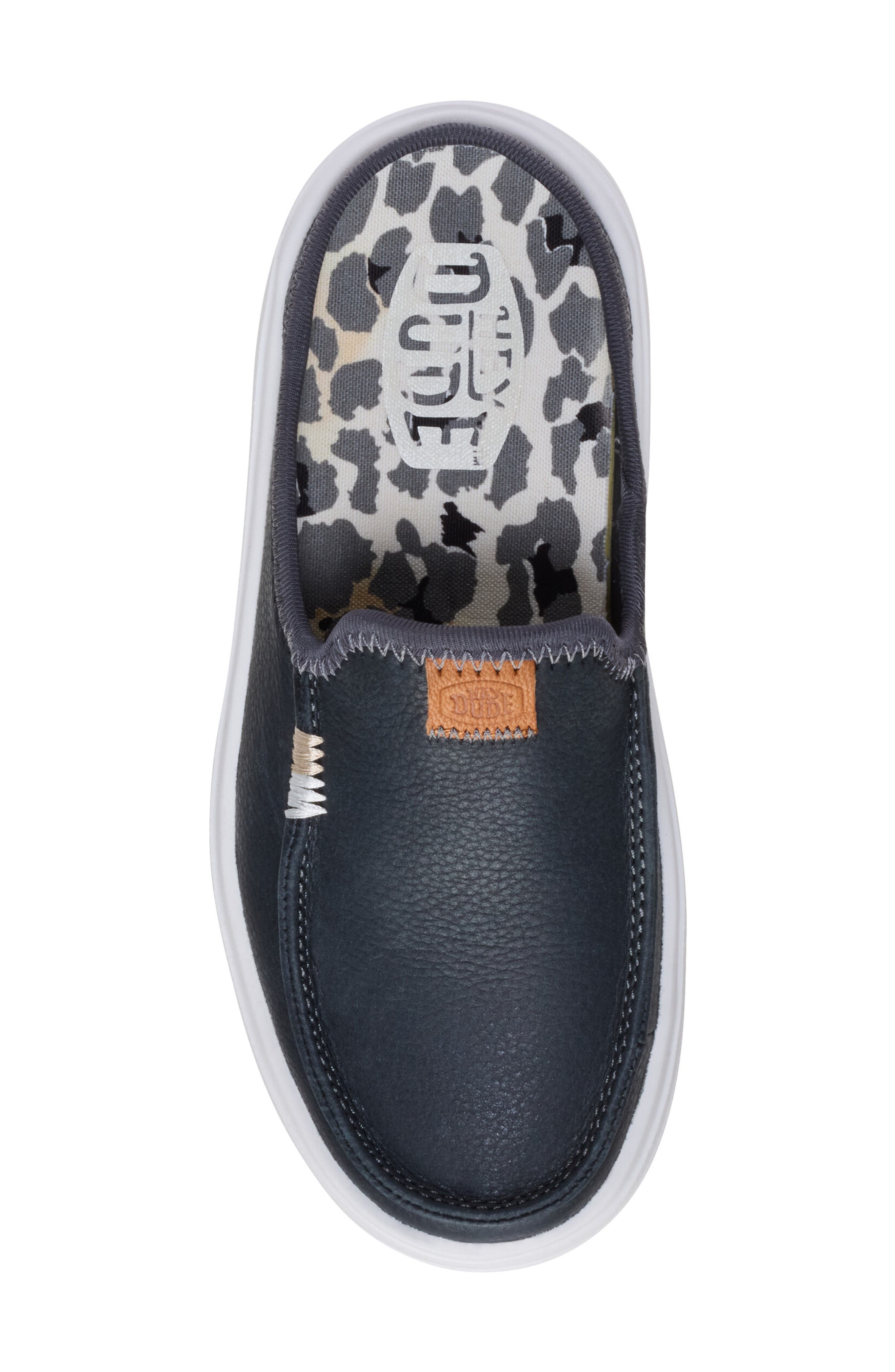 Hey Dude Kids' Austin Lift Platform Mule, Alternate, color, Black