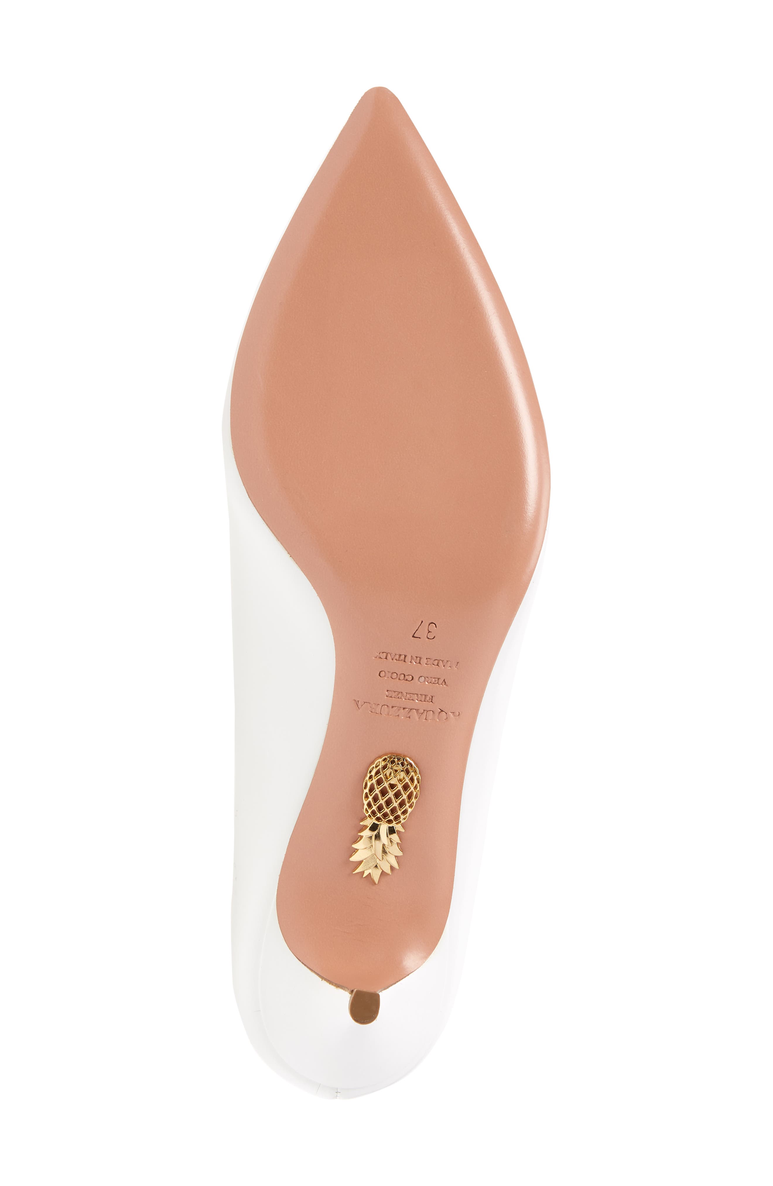 Aquazzura Kisha Ankle Strap Pump, Alternate, color, 