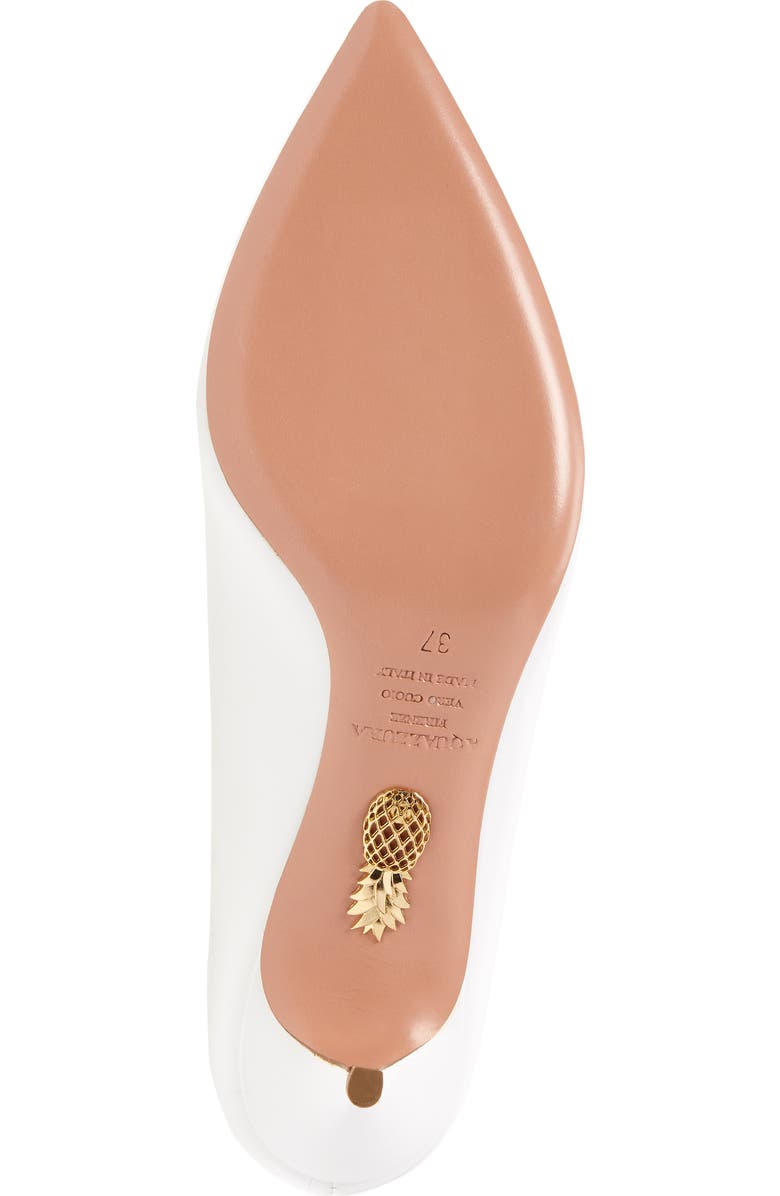 Aquazzura Kisha Ankle Strap Pump, Alternate, color,