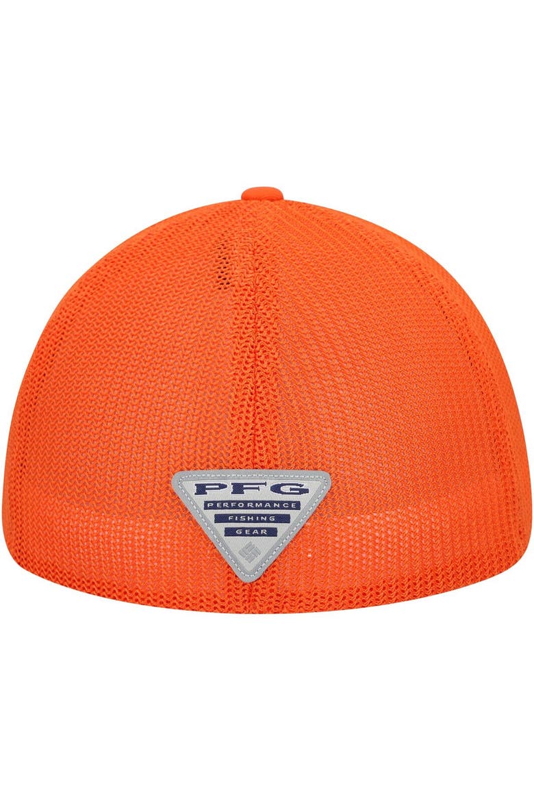 Men's Columbia Orange Clemson Tigers PFG Hooks Flex Hat, Alternate, color, Orange