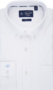 Original Penguin Abbot Brushed Oxford Slim Fit Dress Shirt