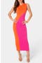 selected Orange/ Fushia