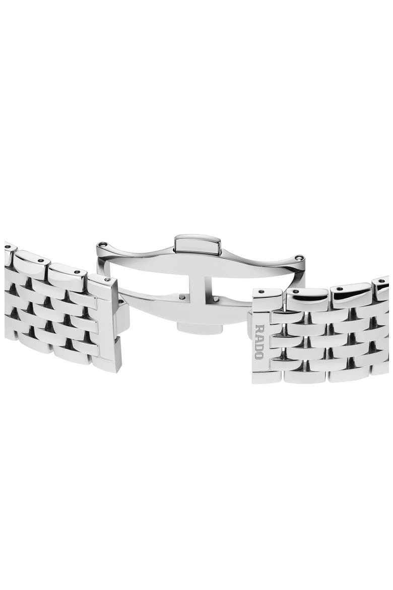 Florence Diamond Bracelet Watch, 38mm, Alternate, color, BLACK