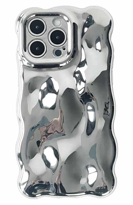 Auramma Chrome Bubbles iPhone 14 Pro Max Case
