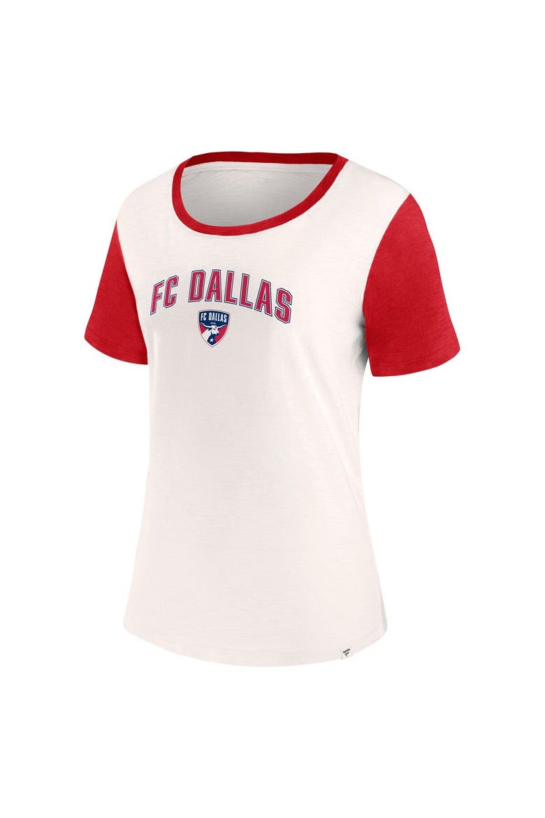 Women's Fanatics Branded Cream FC Dallas Volley T-Shirt, Alternate, color, Cream