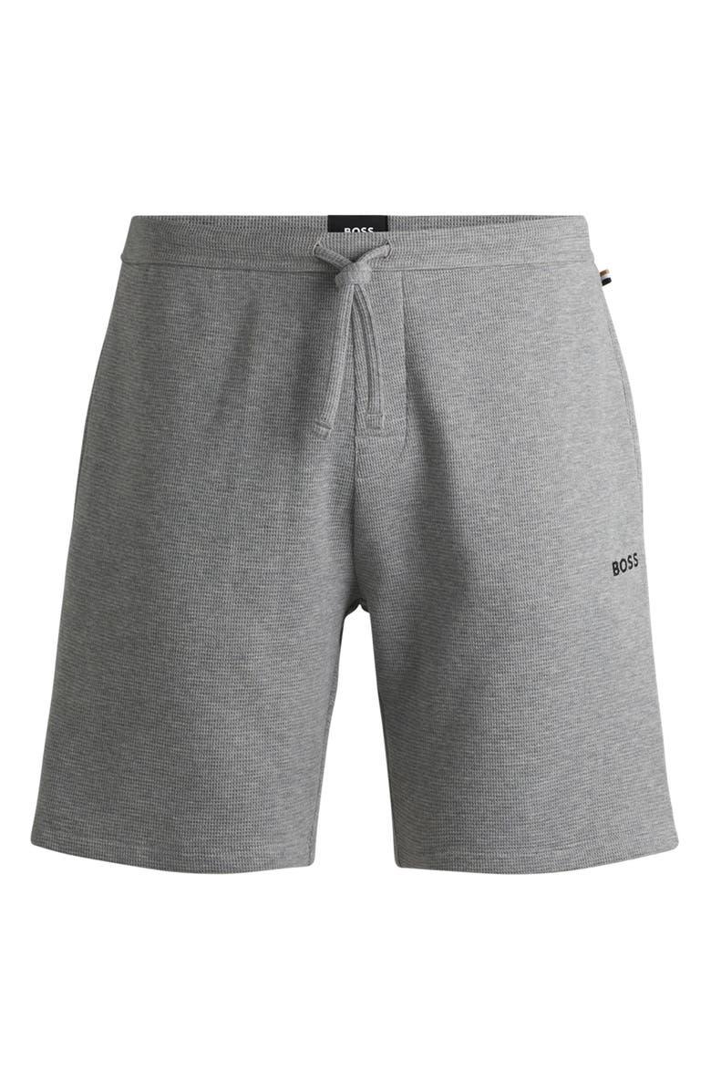 BOSS Waffle Knit Lounge Shorts, Alternate, color,