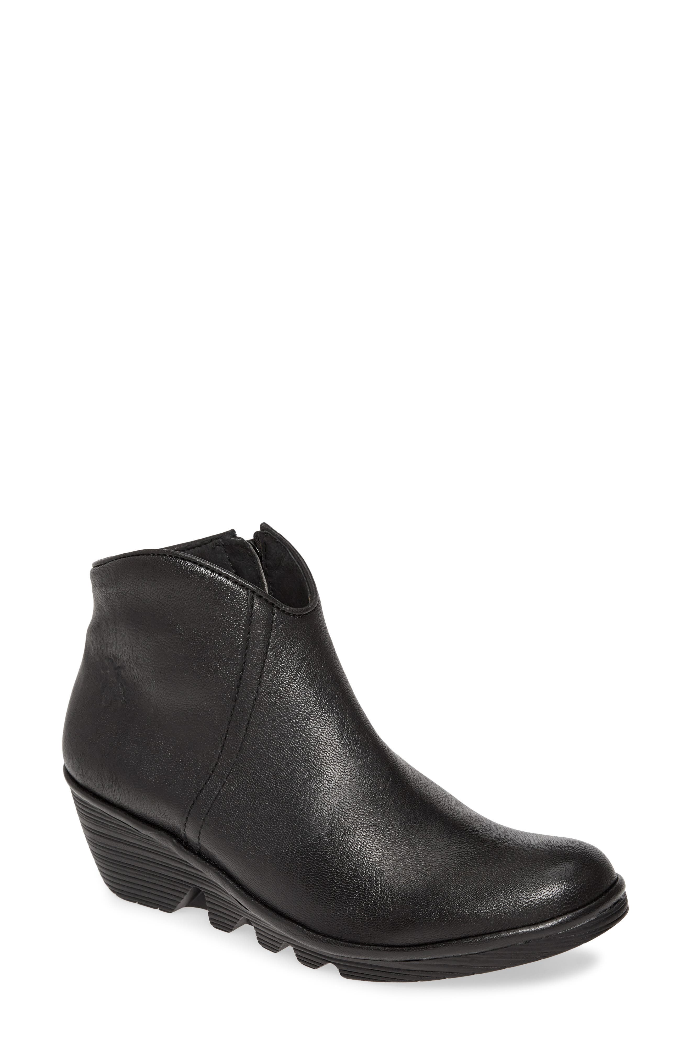 Fly London Pevo Wedge Bootie, Main, color, 
