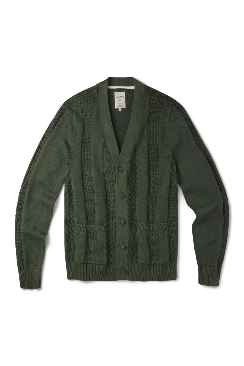 Lister Stitch Detail Cardigan, Alternate, color, Khaki