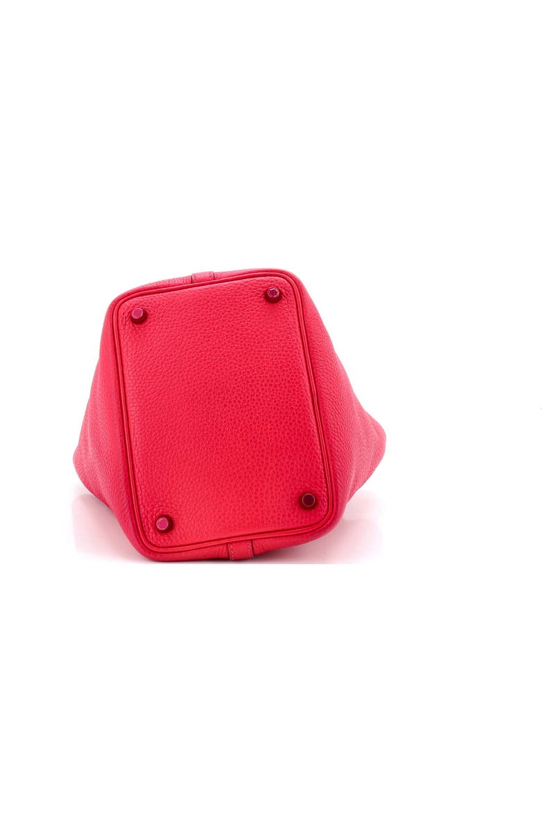 Pre-Owned Hermes Monochrome Picotin Lock Bag Clemence PM, Alternate, color, Rose Mexico