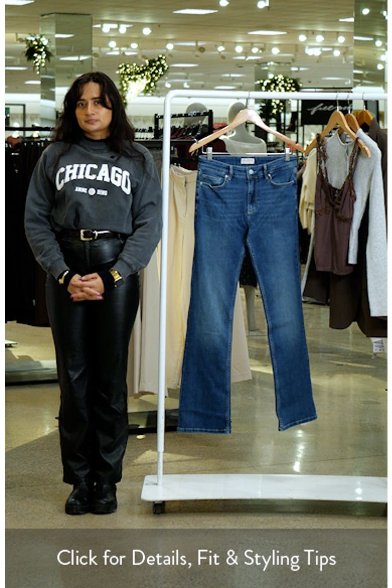 Haldan Mid Rise Slim Bootcut Jeans video