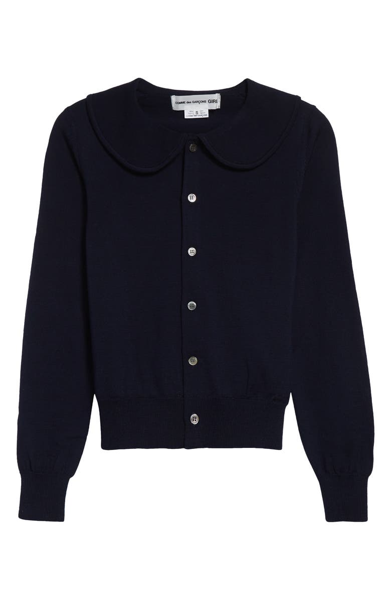 Comme des Garçons Girl Wool Cardigan, Alternate, color, 