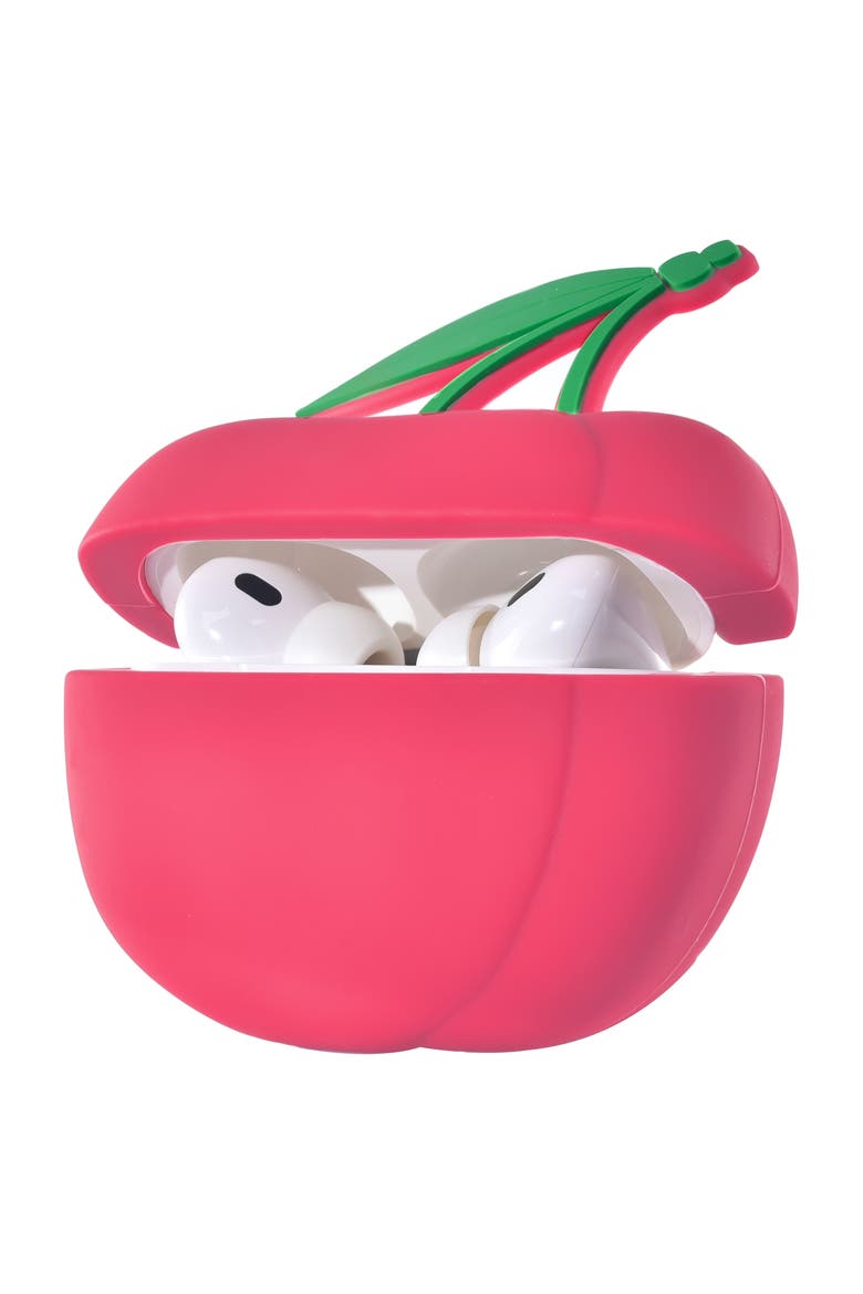 Foodie AirPods Pro Case and Cleaning Tool, Alternate, color, Red