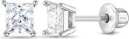 In Season Jewelry My First Princess Solitaire Earrings