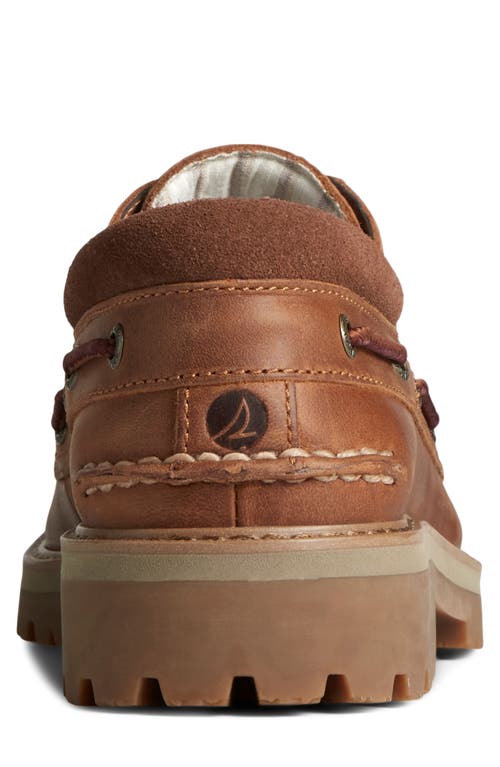 Sperry Authentic Original 3-eye Boat Shoe In Tan