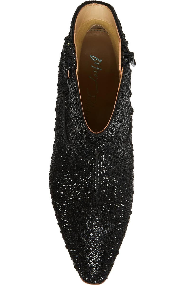 Betsey Johnson Diva Embellished Western Bootie, Alternate, color,