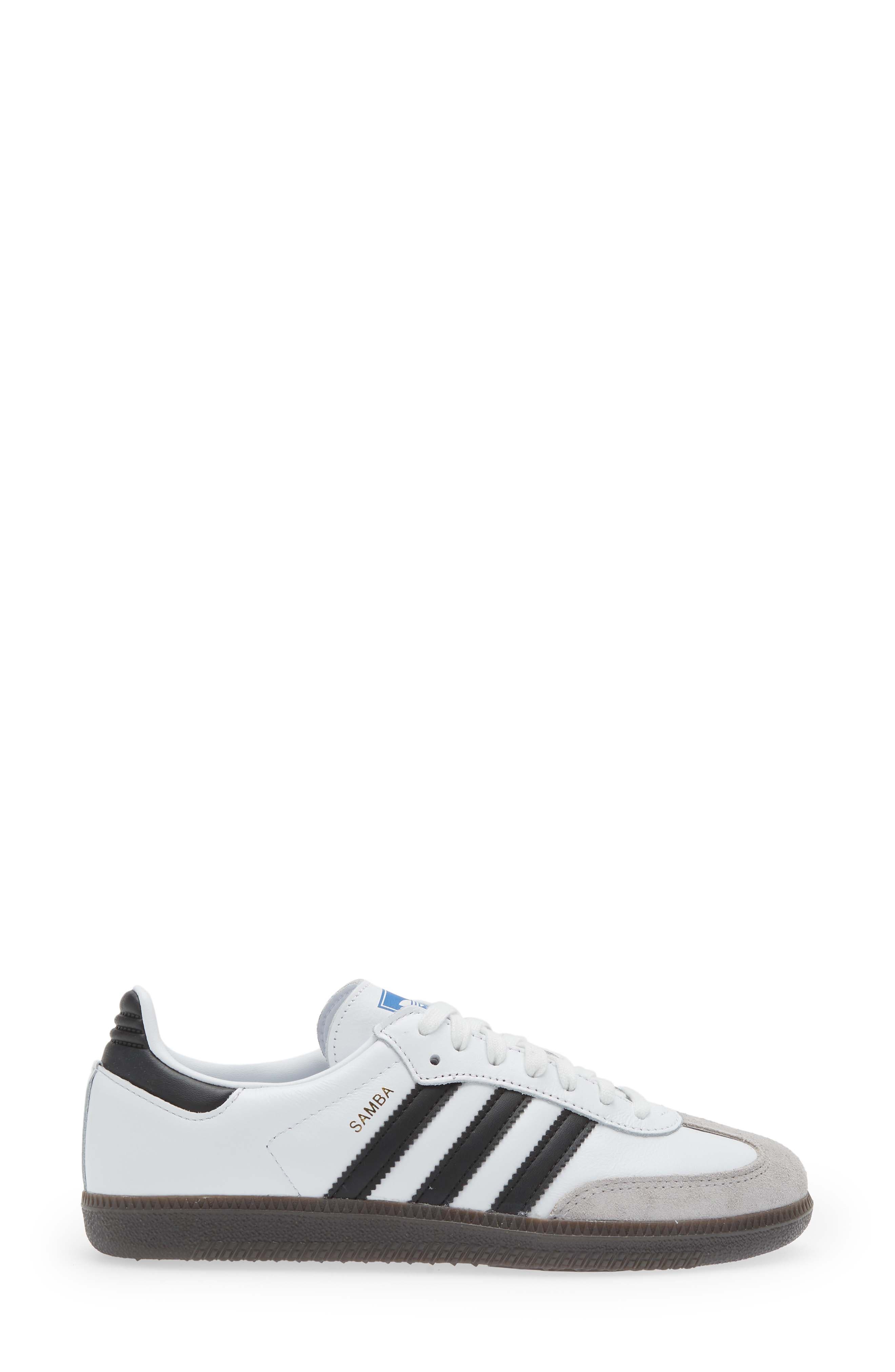 adidas Samba OG Sneaker, Alternate, color, Ftwwht/Cbl