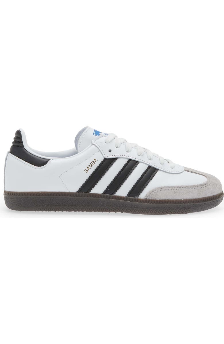 adidas Samba OG Sneaker, Alternate, color, Ftwwht/Cbl