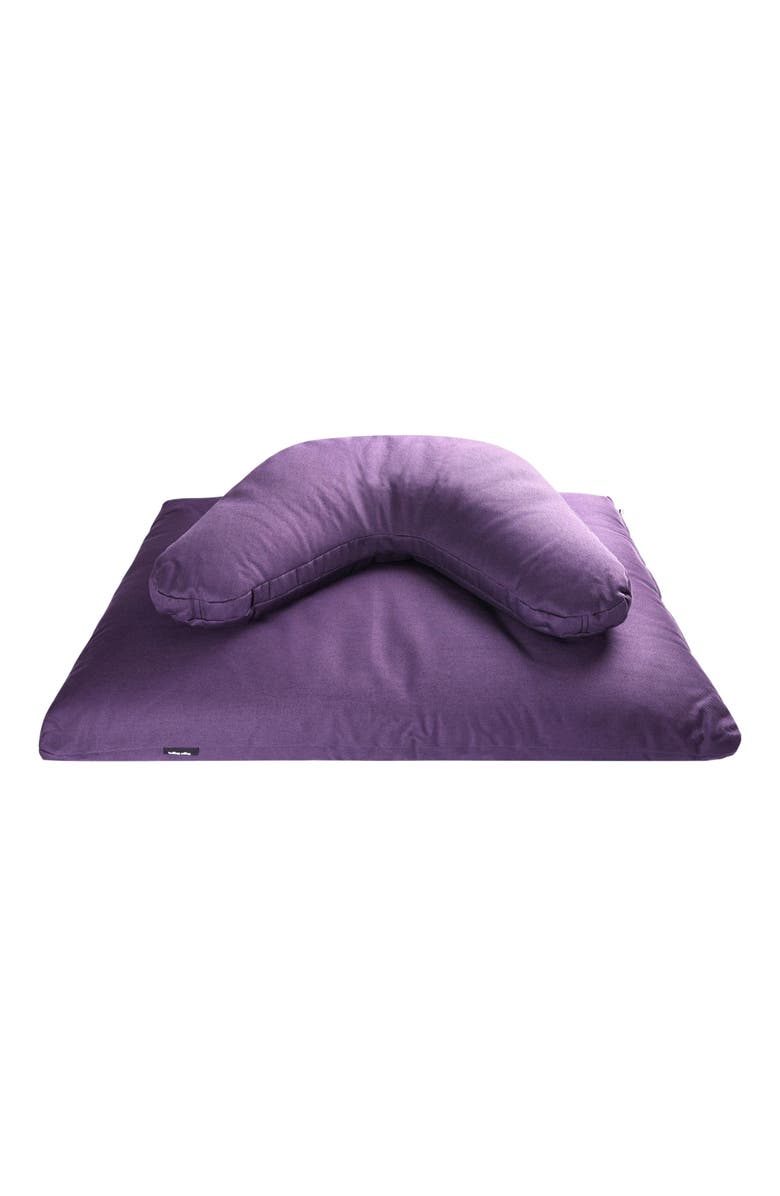 Hugger Mugger V-Shaped Meditation Cushion, Alternate, color, 