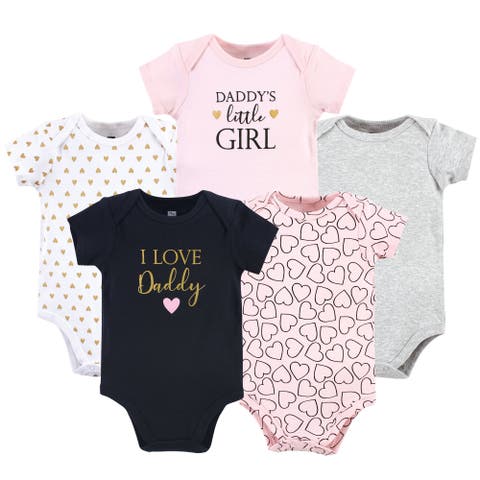 Cotton Bodysuits 5-Pack (Baby)