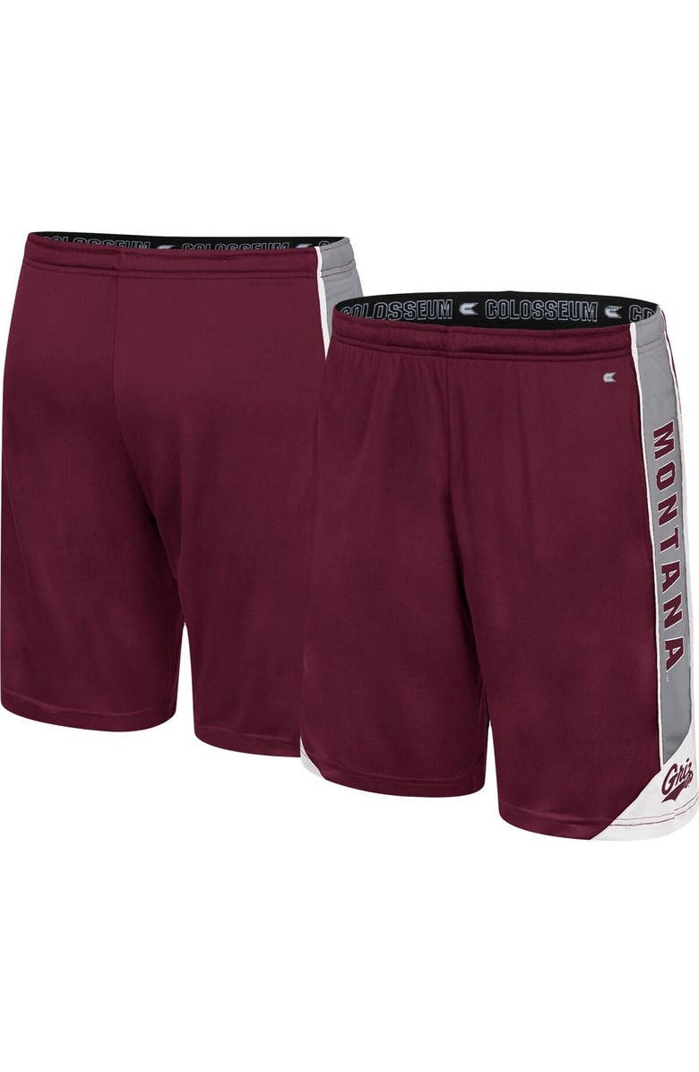 COLOSSEUM Men's Colosseum Maroon Montana Grizzlies Haller Shorts, Main, color, 