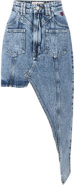 PCFG Free Heaven Cut Out Denim Skirt