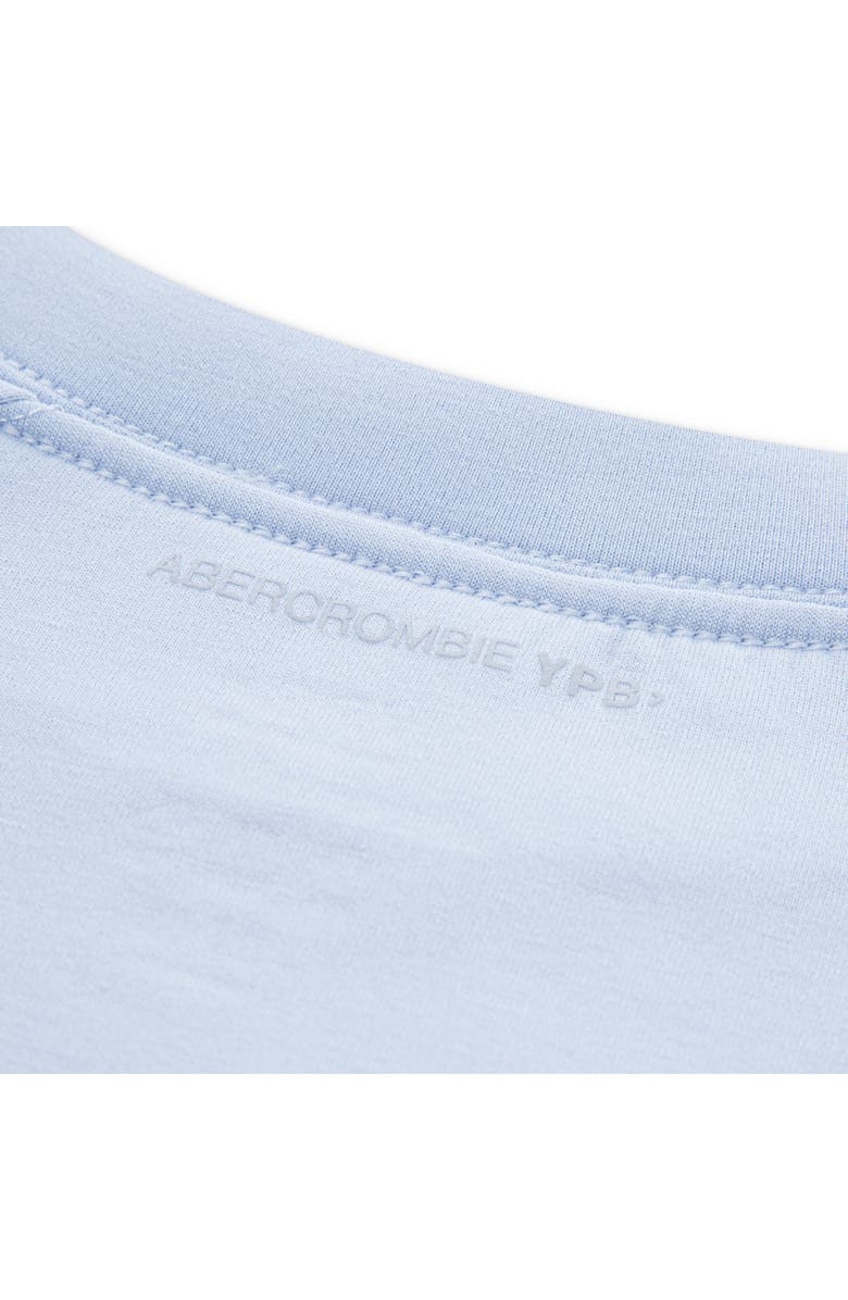 abercrombie kids Kids' Crewneck Sweatshirt, Alternate, color, Skyway