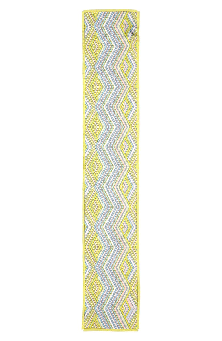Missoni Zigzag Silk Twill Scarf, Main, color, 