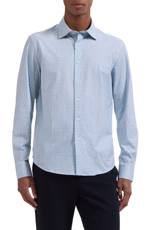 James OoohCotton® Floral Button-Up Shirt