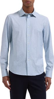 Bugatchi James OoohCotton® Floral Button-Up Shirt
