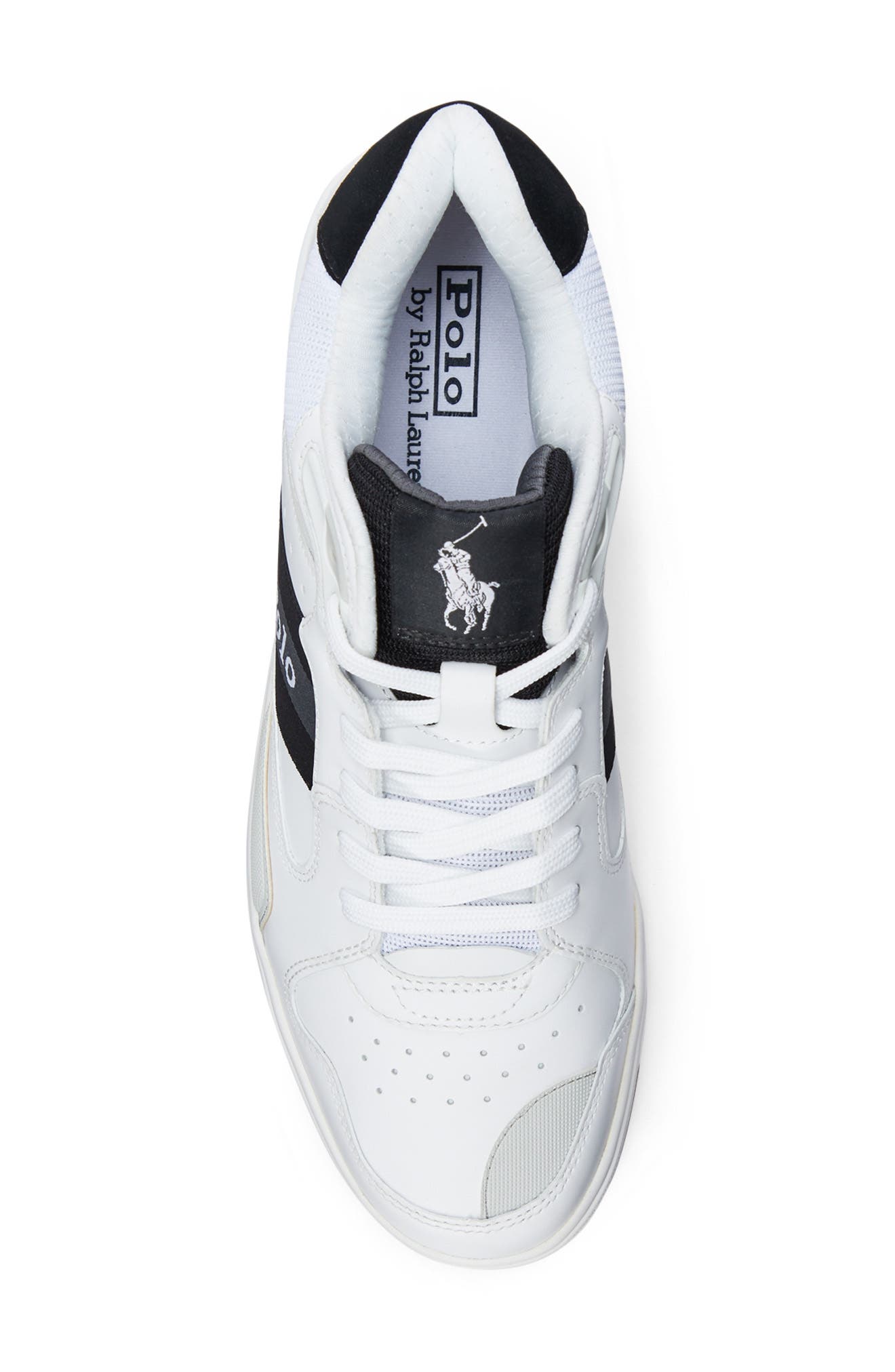 Polo Ralph Lauren Polo Court Mid Top Pro Sneaker, Alternate, color, 
