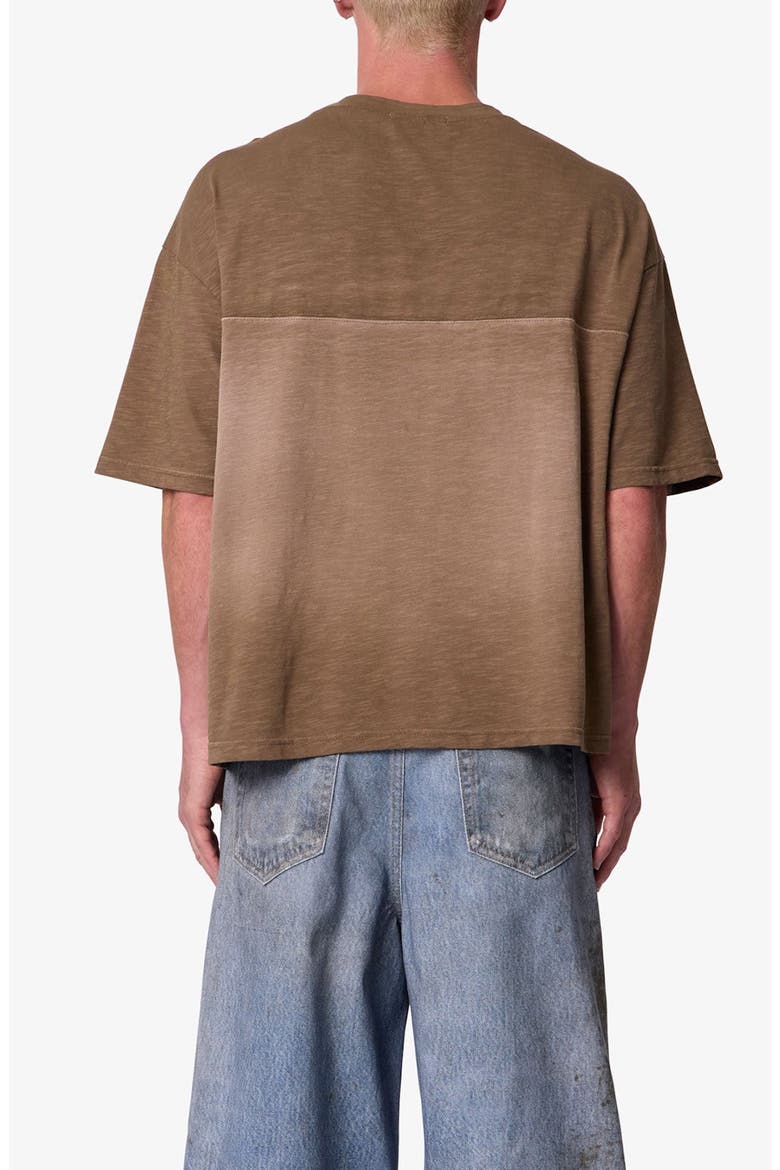 Washed Repatched Graphic T-shirt, Alternate, color, BROWN