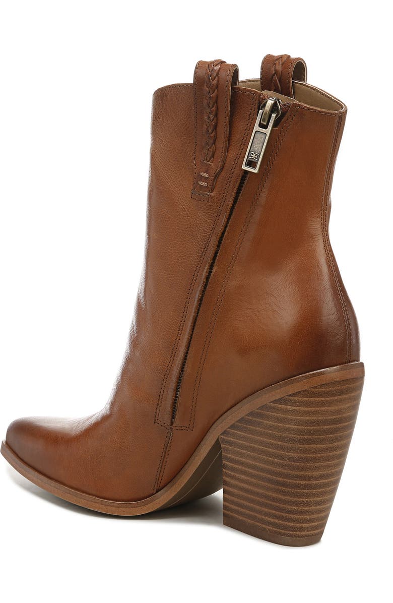 Sam Edelman Agnes Western Boot, Alternate, color, Warm Copper