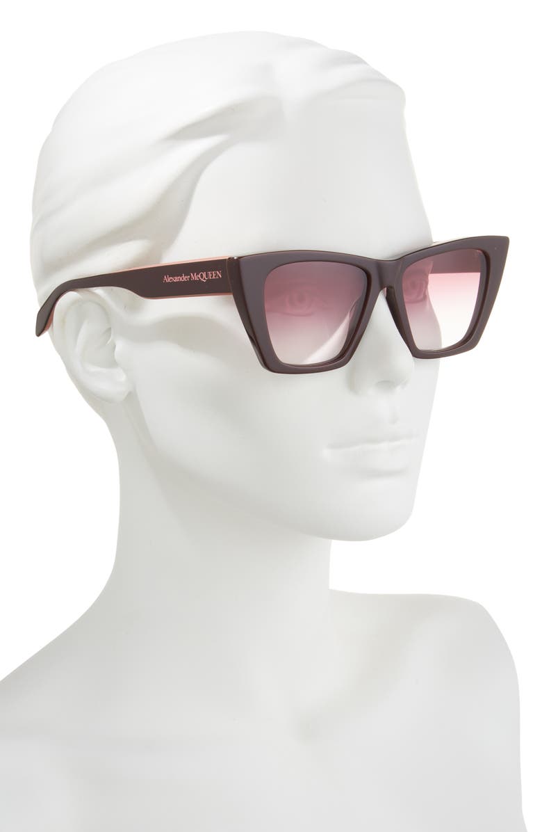 McQueen 54mm Cat Eye Sunglasses | Nordstromrack display picture 1