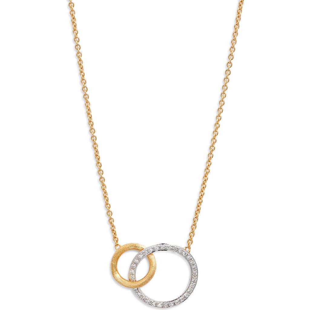 Marco Bicego Jaipur Diamond Pavé Link Pendant Necklace In Multi