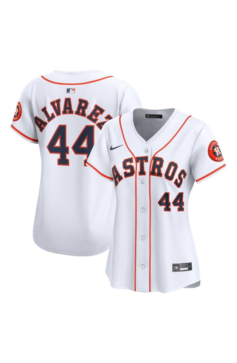 Nike Women's Nike Yordan Alvarez White Houston Astros Home Limited Jersey, Main, color, White