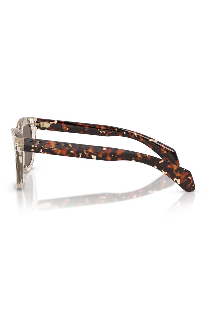 Bronzz 52mm Pillow Sunglasses, Alternate, color, BUTTER / MIRROR GOLD