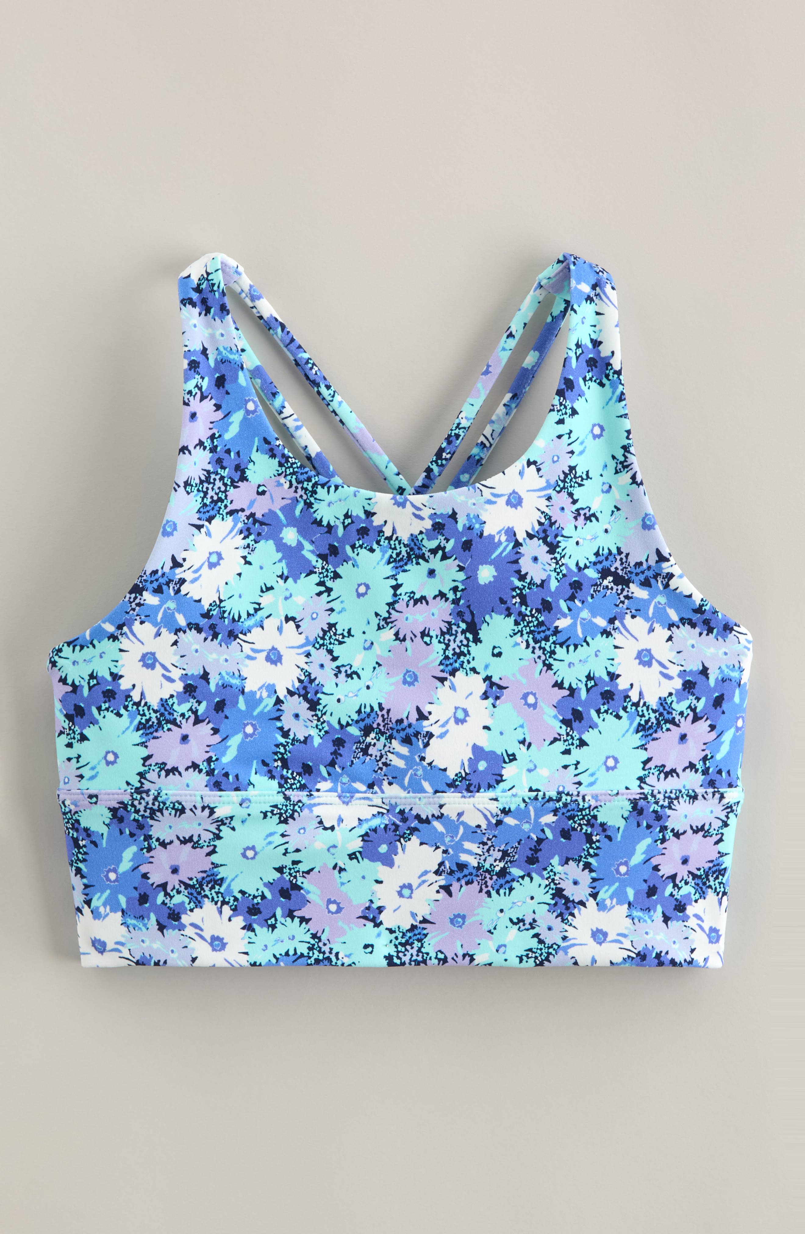 selected BLUE PERSIA FLOWER BURST PRINT