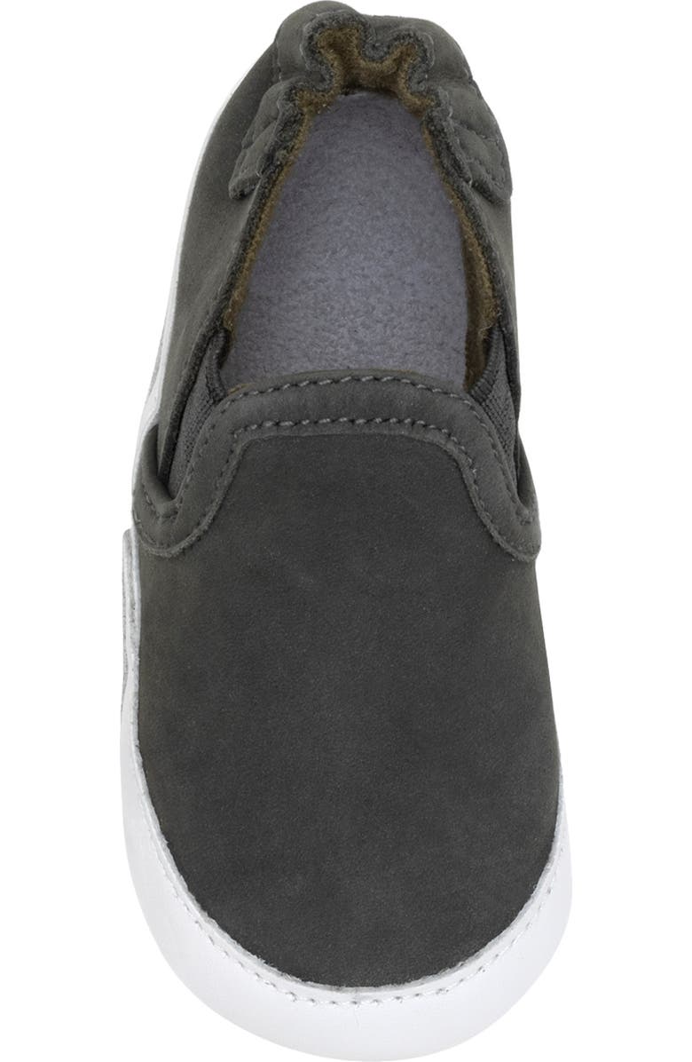 Robeez<sup>®</sup> Kids' Liam Crib Shoe, Alternate, color, Grey